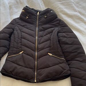 Black Zara Puffer